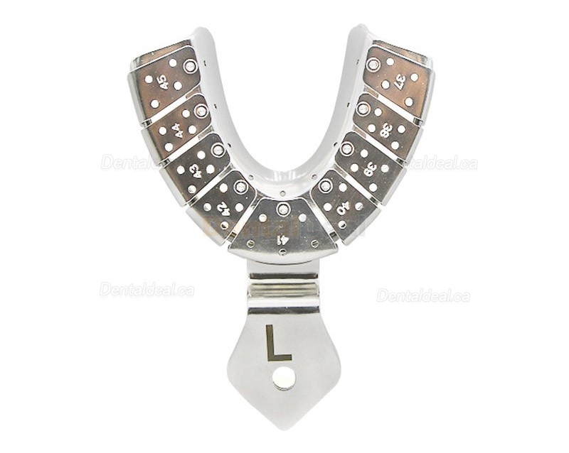 Stainless Steel Dental Implant Impression Teeth Tray S/M/L Autoclavable